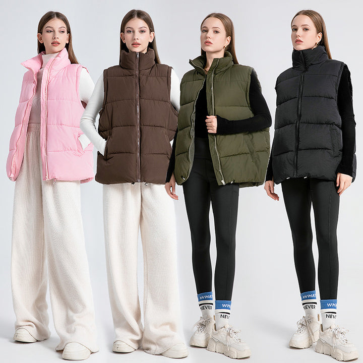 Damernas moda quiltad väst Eva Jonsson-Eva Jonsson