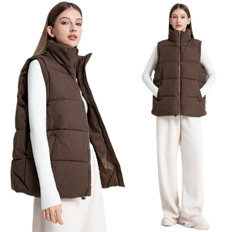 Damernas moda quiltad väst Eva Jonsson-Eva Jonsson