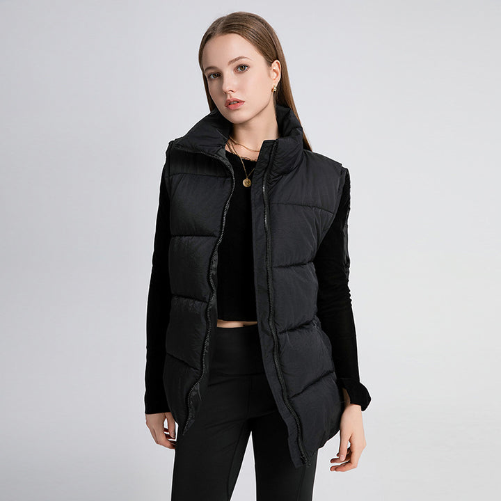 Damernas moda quiltad väst Eva Jonsson-Eva Jonsson