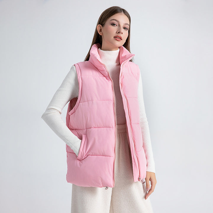 Damernas moda quiltad väst Mirla-Eva Jonsson