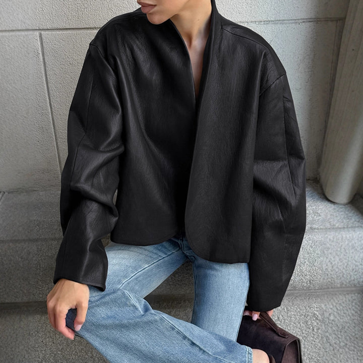 Damernas mode Cropped Jacka med voluminösa ärmar Mirla-Eva Jonsson