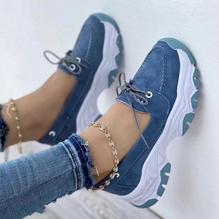 Damernas mode löp-sneakers med robust profil och andningsbar sula Mirla-Eva Jonsson