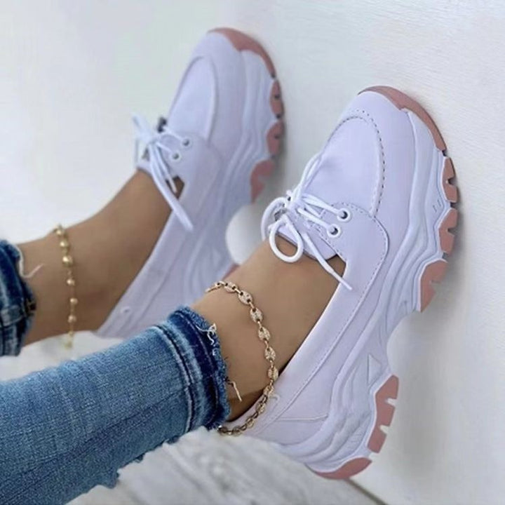 Damernas mode löp-sneakers med robust profil och andningsbar sula Mirla-Eva Jonsson