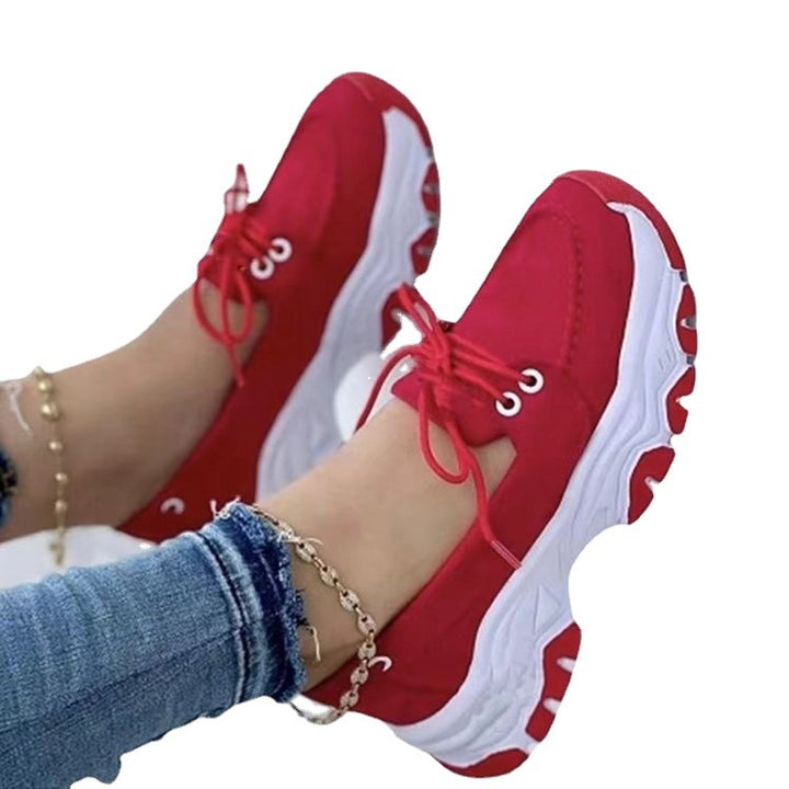 Damernas mode löp-sneakers med robust profil och andningsbar sula Mirla-Eva Jonsson