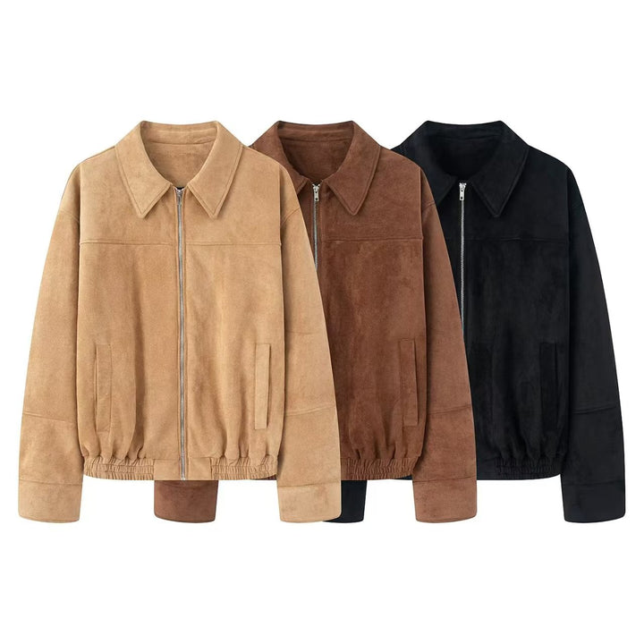 Damernas mode quiltad jacka med elastisk midja och praktiska fickor Mirla-Eva Jonsson