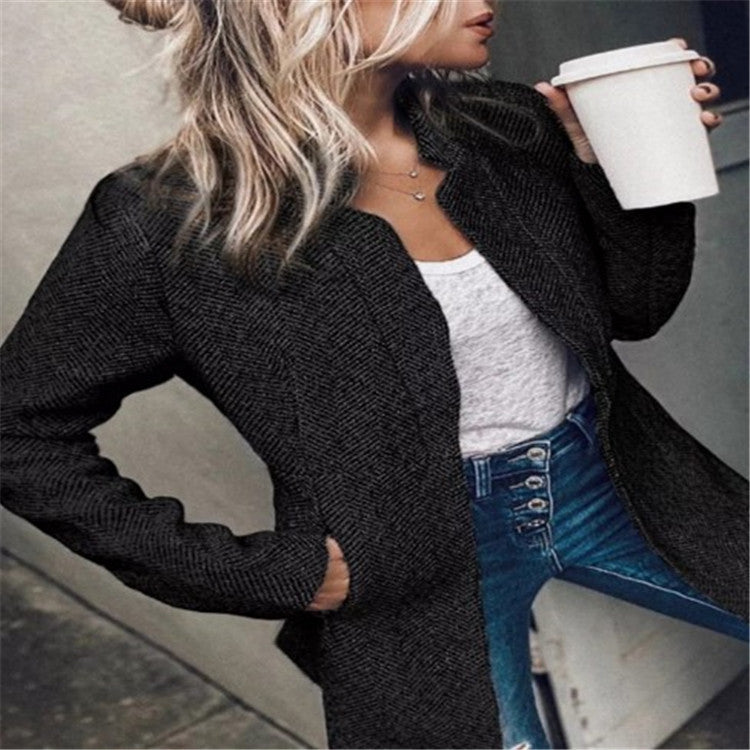 Damernas mode stickmantel Mirla-Eva Jonsson