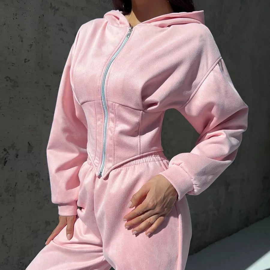 Damernas moderiktiga jumpsuit med figursytt design och innovativ dragkedja Eva Jonsson-Eva Jonsson