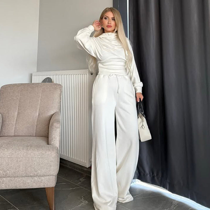 Damernas moderiktiga jumpsuit med midjeåtdragning Mirla-Eva Jonsson