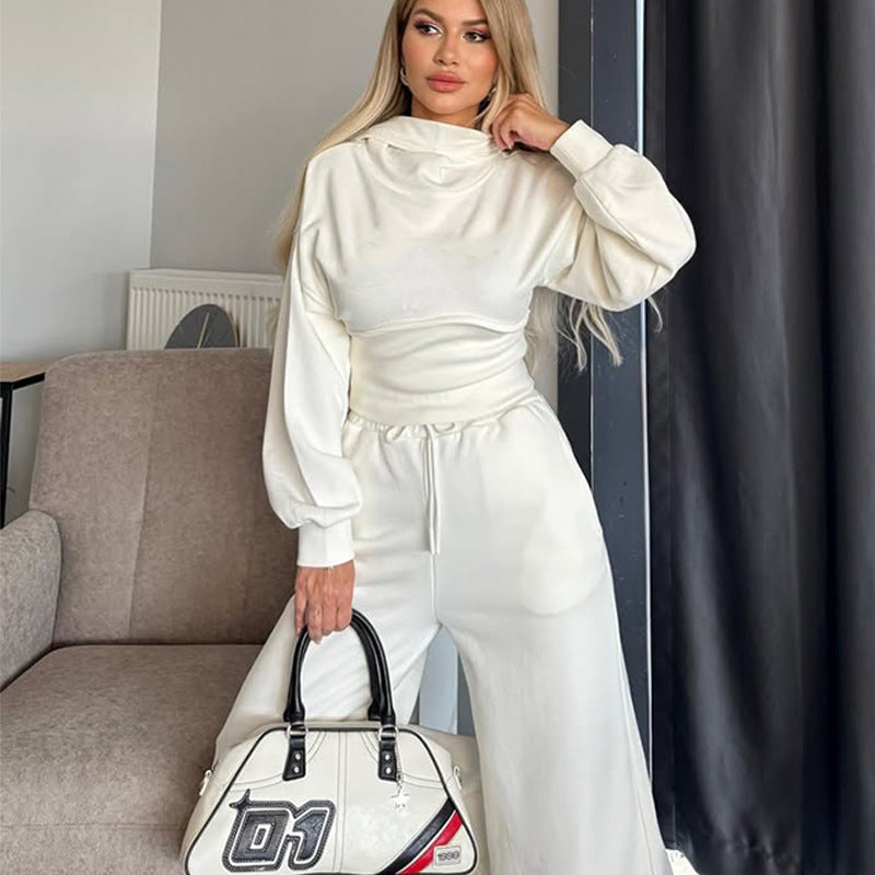Damernas moderiktiga jumpsuit med midjeåtdragning Mirla-Eva Jonsson
