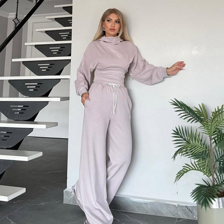 Damernas moderiktiga jumpsuit med midjeåtdragning Mirla-Eva Jonsson