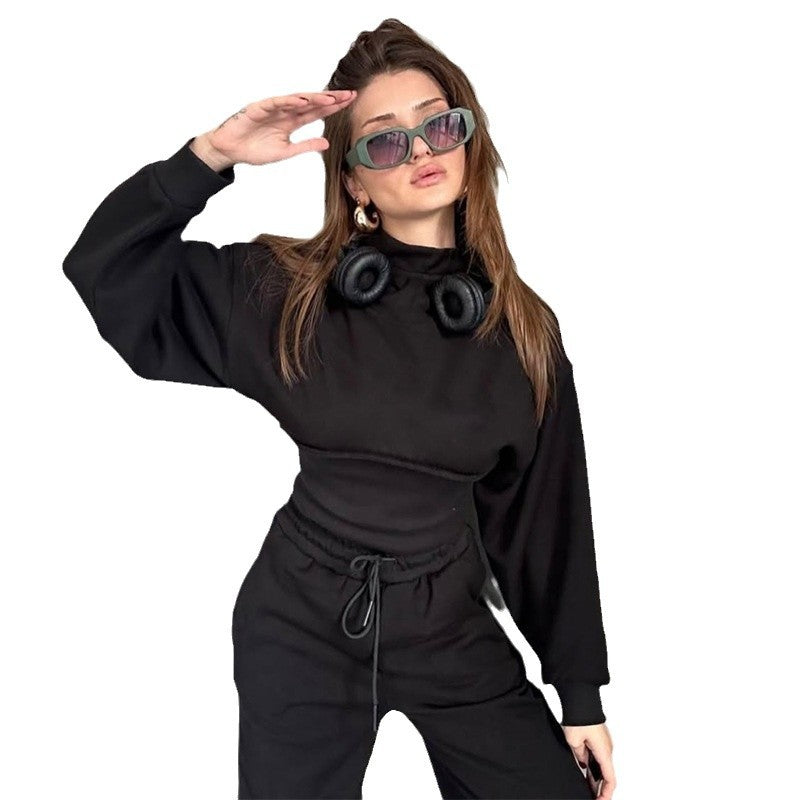 Damernas moderiktiga jumpsuit med midjeåtdragning Mirla-Eva Jonsson