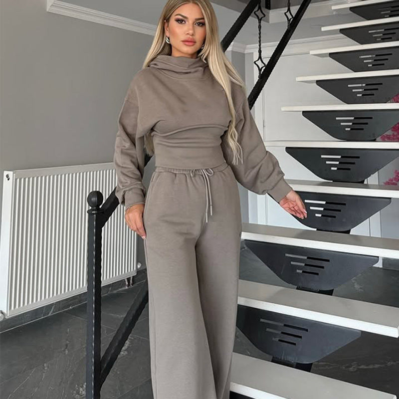 Damernas moderiktiga jumpsuit med midjeåtdragning Mirla-Eva Jonsson