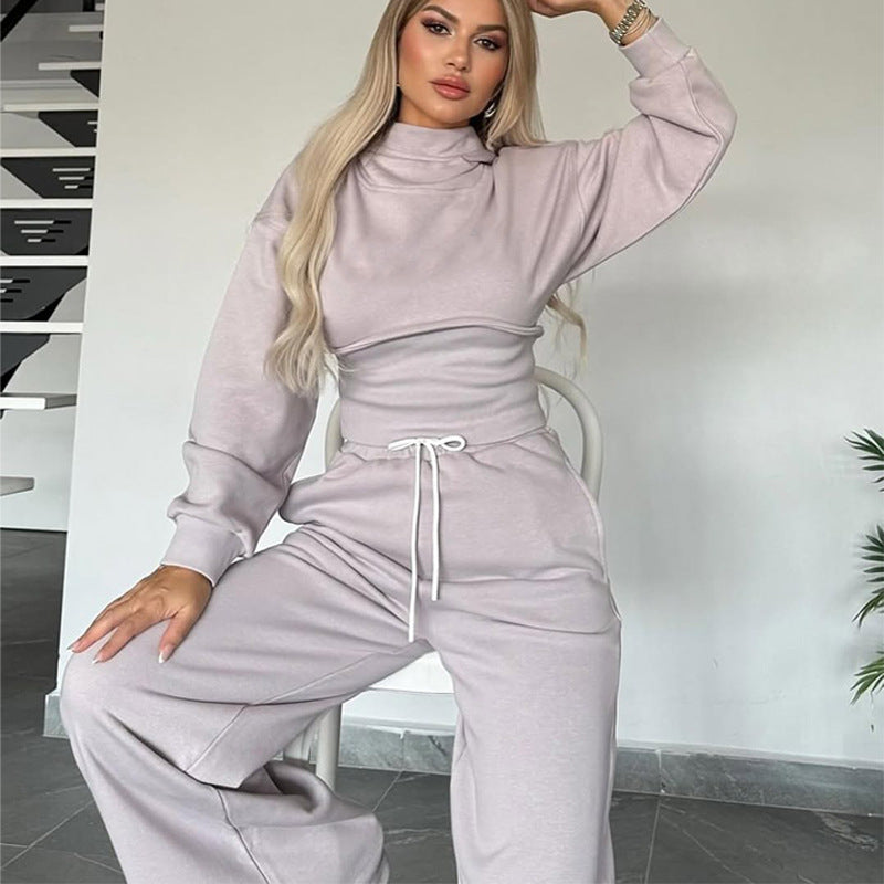 Damernas moderiktiga jumpsuit med midjeåtdragning Mirla-Eva Jonsson
