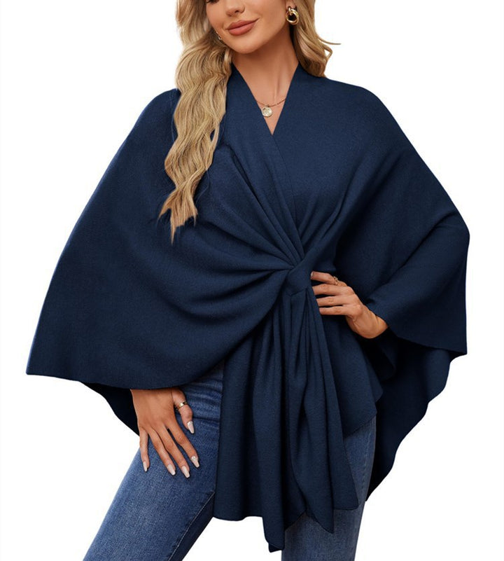 Damernas moderiktiga kaftan med elegant drapering Mirla-Eva Jonsson