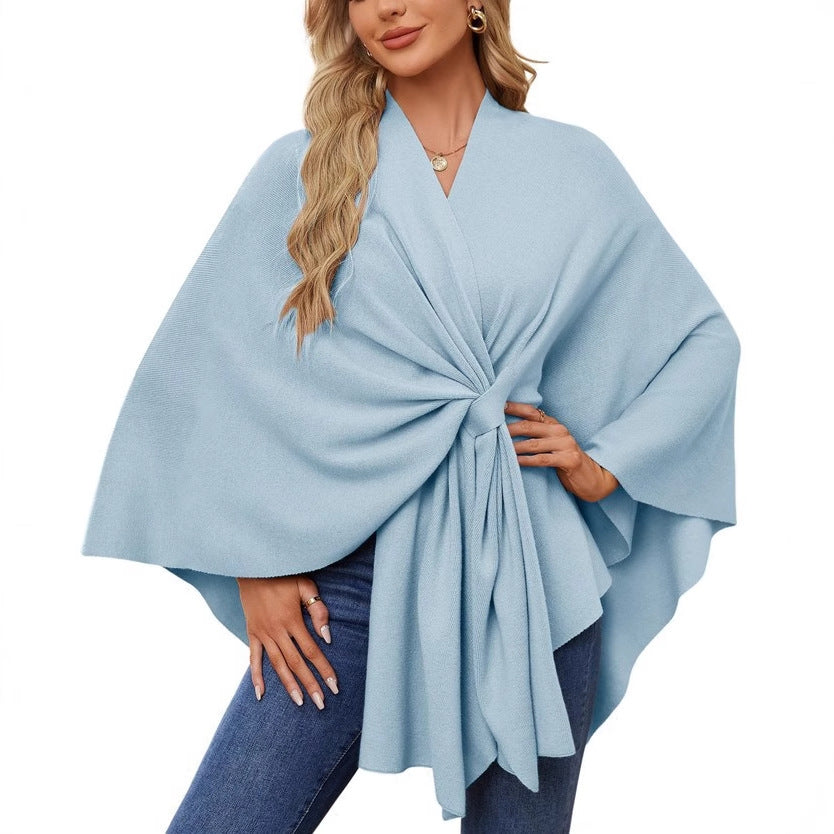 Damernas moderiktiga kaftan med elegant drapering Mirla-Eva Jonsson