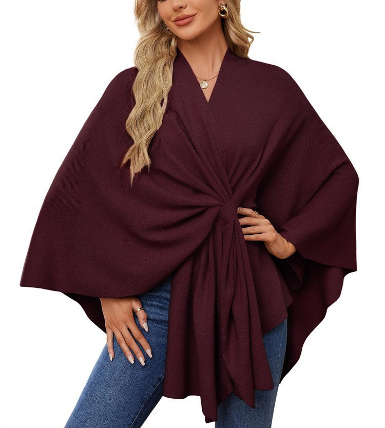 Damernas moderiktiga kaftan med elegant drapering Mirla-Eva Jonsson
