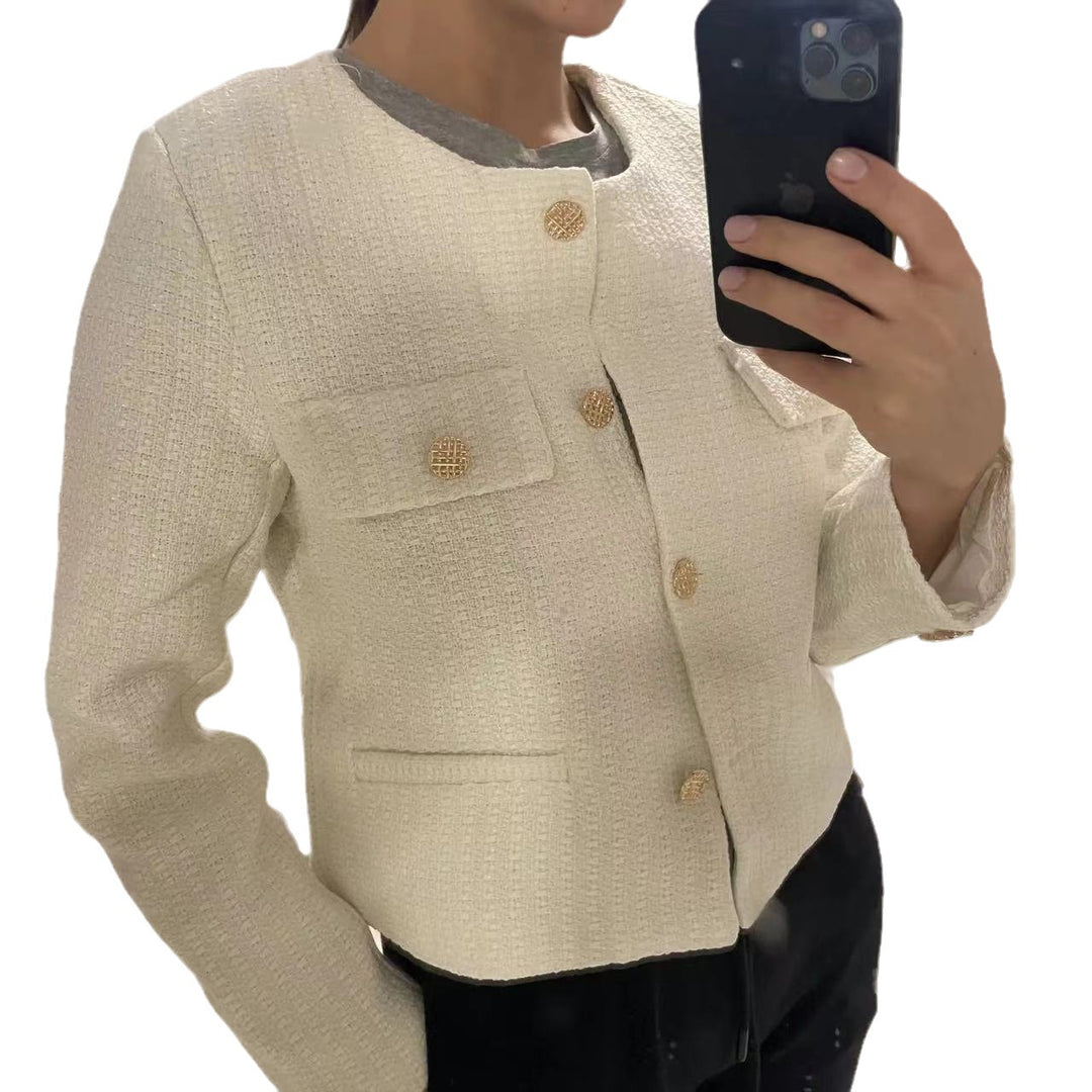 Damernas moderiktiga kortjacka Mirla-Eva Jonsson