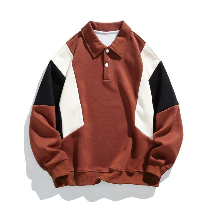 Damernas moderiktiga polo-tröja med trendiga färgkontraster Eva Jonsson-Eva Jonsson