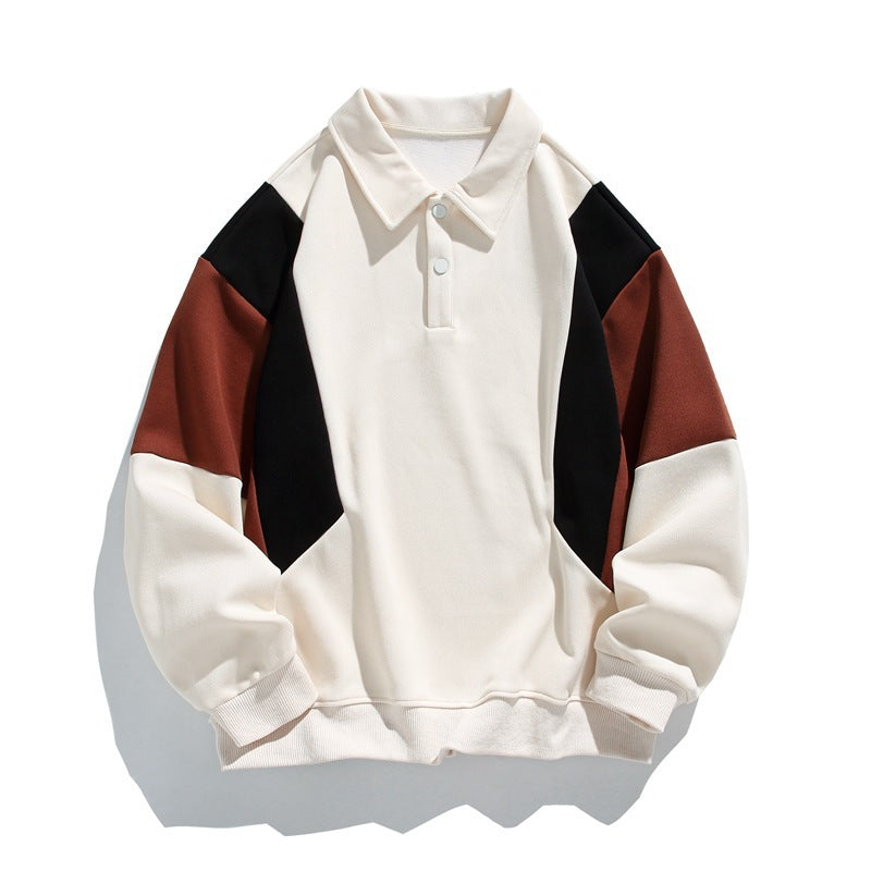 Damernas moderiktiga polo-tröja med trendiga färgkontraster Eva Jonsson-Eva Jonsson