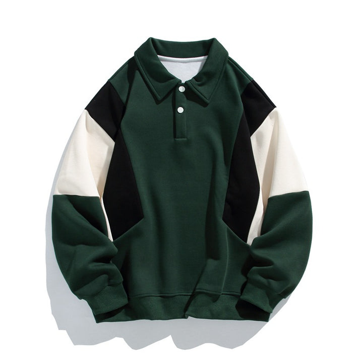 Damernas moderiktiga polo-tröja med trendiga färgkontraster Eva Jonsson-Eva Jonsson