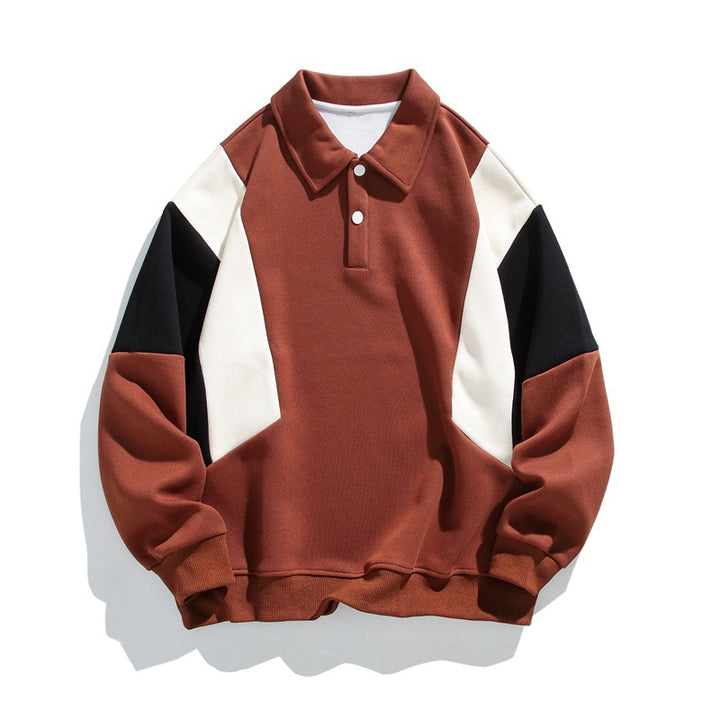 Damernas moderiktiga polo-tröja med trendiga färgkontraster Eva Jonsson-Eva Jonsson