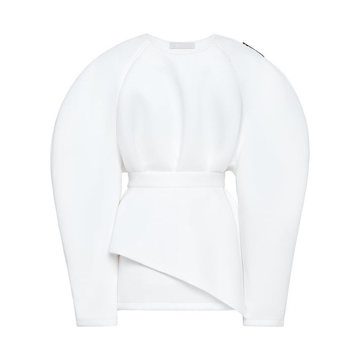 Damernas moderiktiga sweatshirt med ballongärmar Mirla-Eva Jonsson