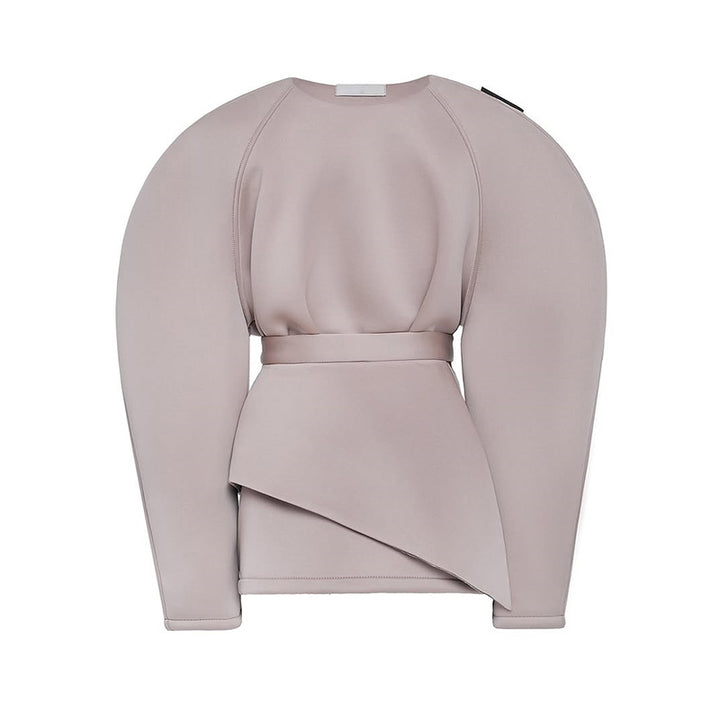 Damernas moderiktiga sweatshirt med ballongärmar Mirla-Eva Jonsson