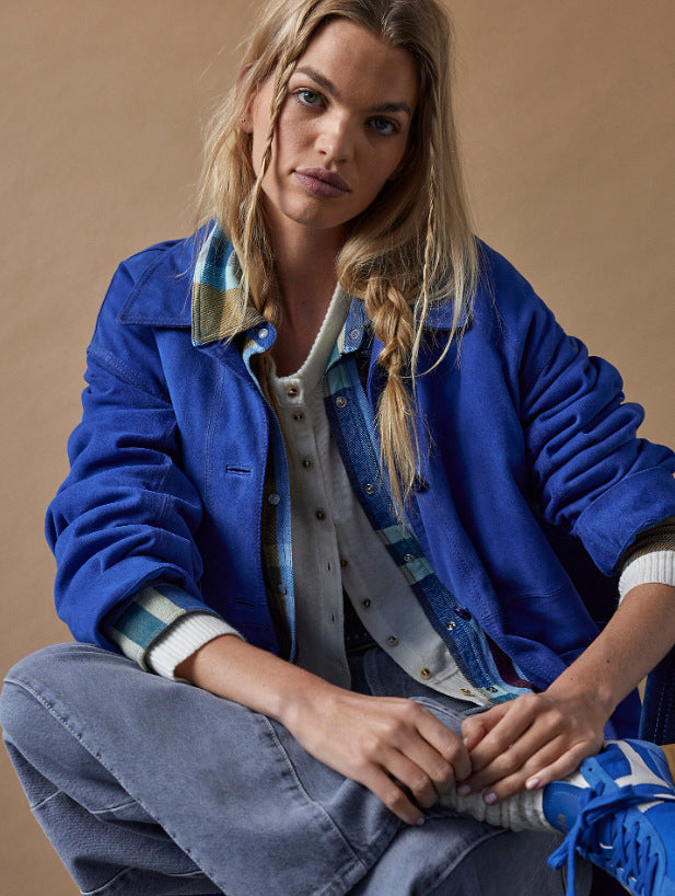 Damernas moderna Utility-jacka Mirla-Eva Jonsson