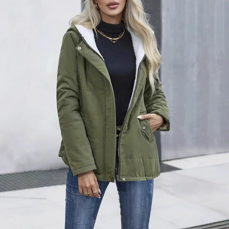 Damernas moderna vinterjacka Mirla-Eva Jonsson