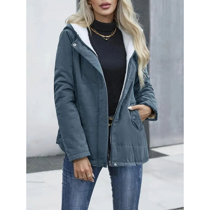Damernas moderna vinterjacka Mirla-Eva Jonsson