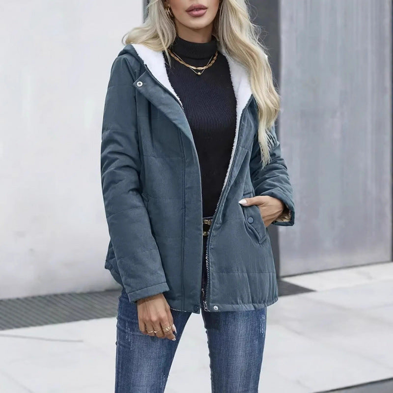Damernas moderna vinterjacka Mirla-Eva Jonsson
