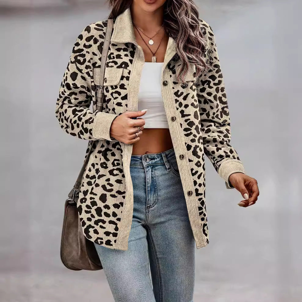 Damernas modiga leoprint Overshirt Eva Jonsson-Eva Jonsson
