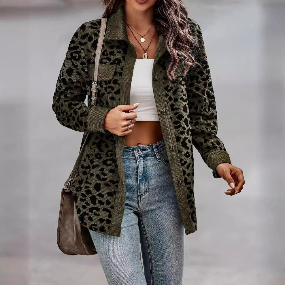 Damernas modiga leoprint Overshirt Eva Jonsson-Eva Jonsson