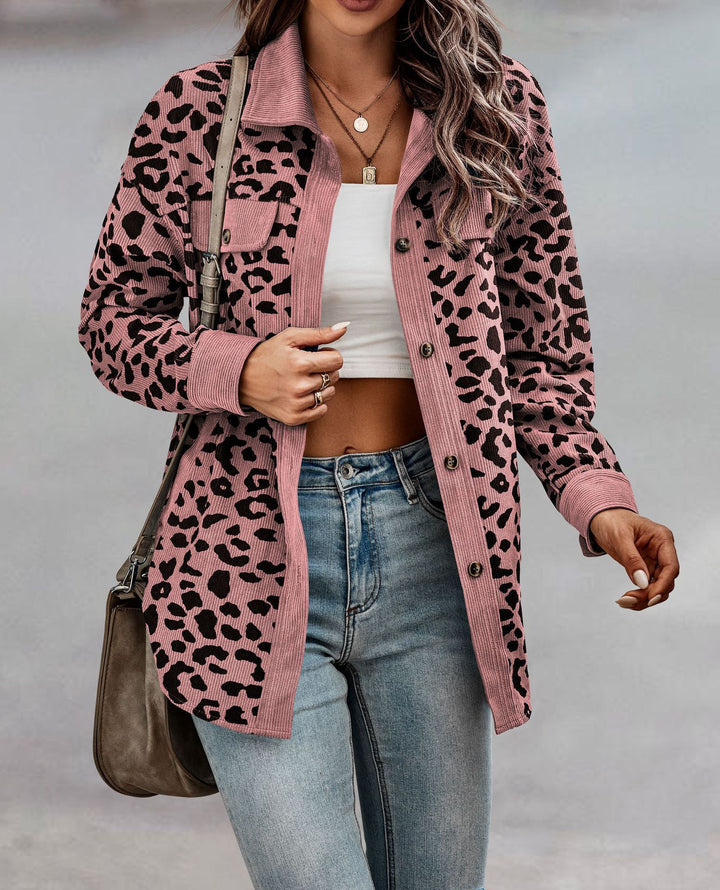 Damernas modiga leoprint Overshirt Eva Jonsson-Eva Jonsson