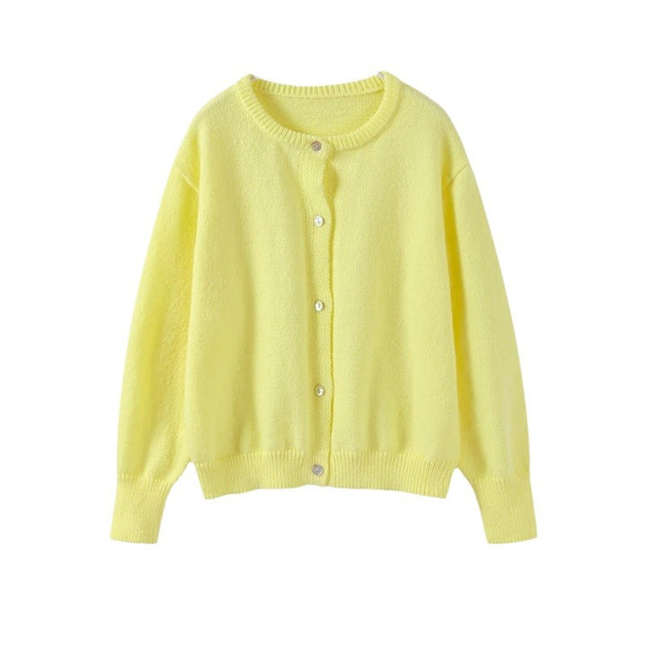 Damernas mysiga cardigan i mjuk mohair Mirla-Eva Jonsson