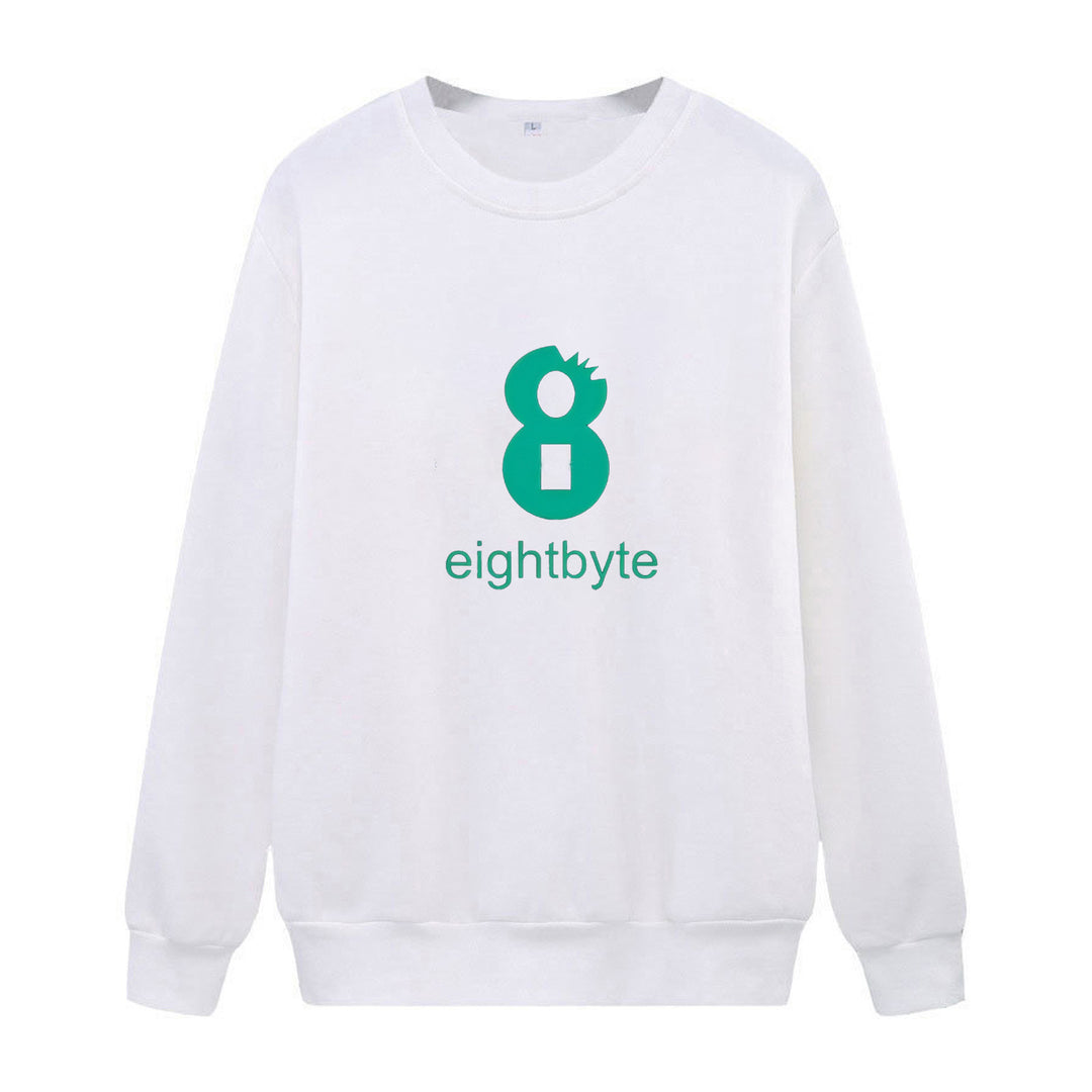 Damernas mysiga sweatshirt med modern tryck Mirla-Eva Jonsson