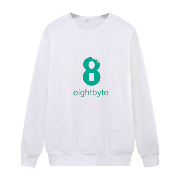Damernas mysiga sweatshirt med modern tryck Mirla-Eva Jonsson