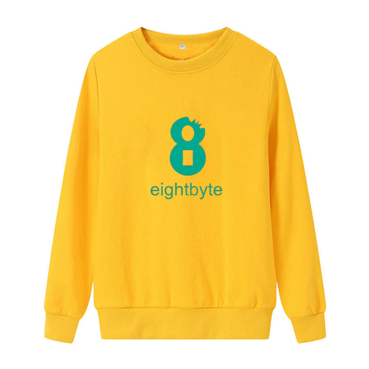 Damernas mysiga sweatshirt med modern tryck Mirla-Eva Jonsson