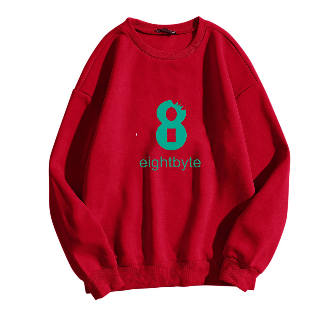 Damernas mysiga sweatshirt med modern tryck Mirla-Eva Jonsson