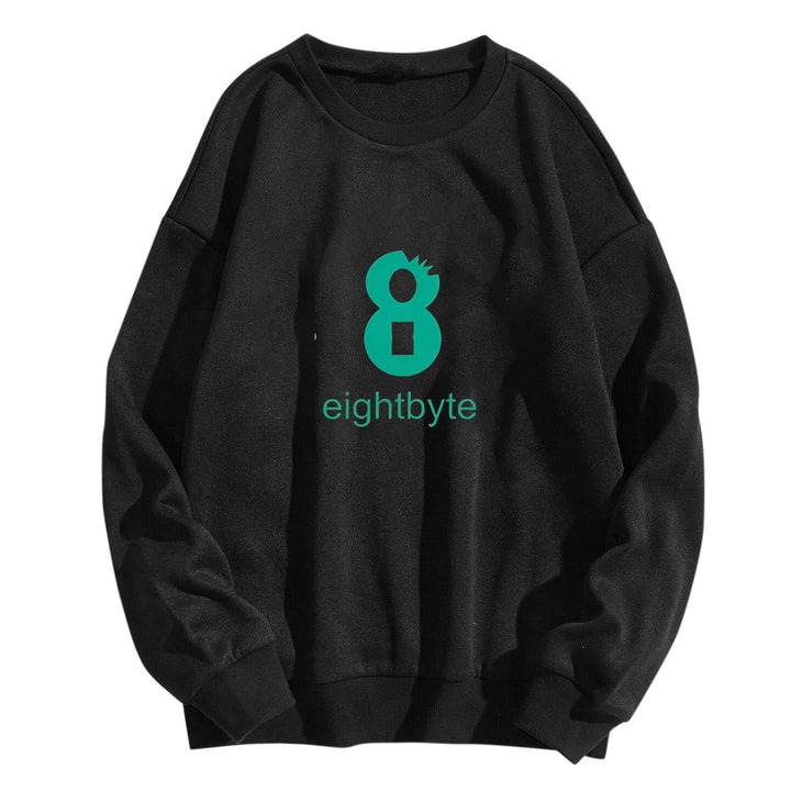 Damernas mysiga sweatshirt med modern tryck Mirla-Eva Jonsson
