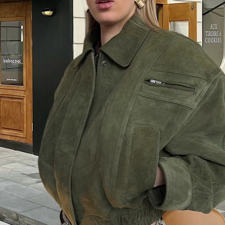 Damernas övergångsjacka i en spännande oversized-design med eleganta detaljer Mirla-Eva Jonsson