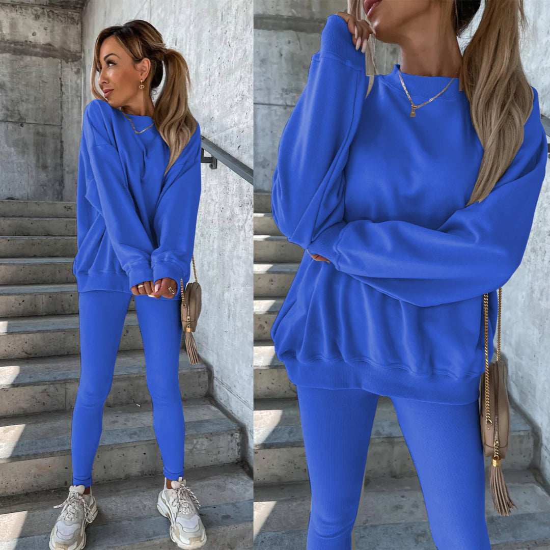 Damernas oversized Sweatoutfit med avslappnad passform Mirla-Eva Jonsson
