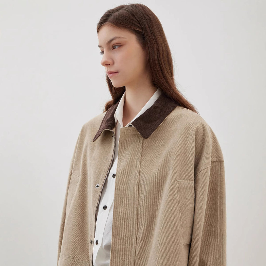 Damernas oversized avslappnad jacka Mirla-Eva Jonsson