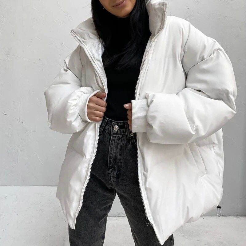 Damernas oversized dunjacka Mirla-Eva Jonsson