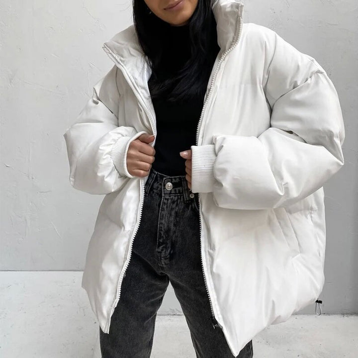 Damernas oversized dunjacka Mirla-Eva Jonsson
