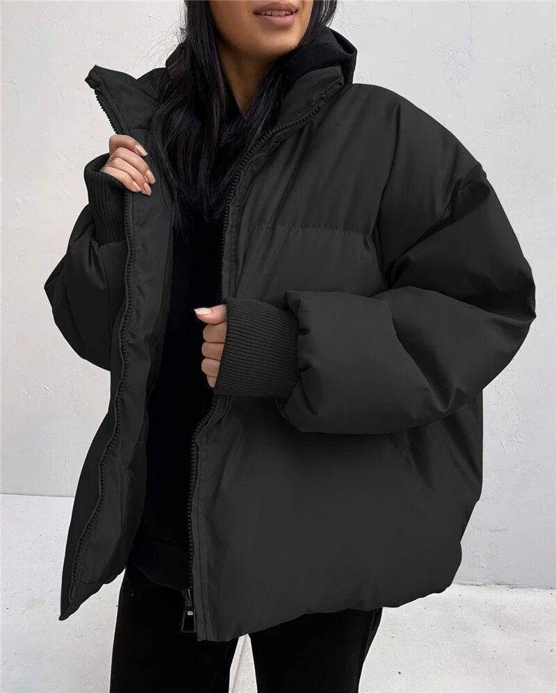 Damernas oversized dunjacka Mirla-Eva Jonsson