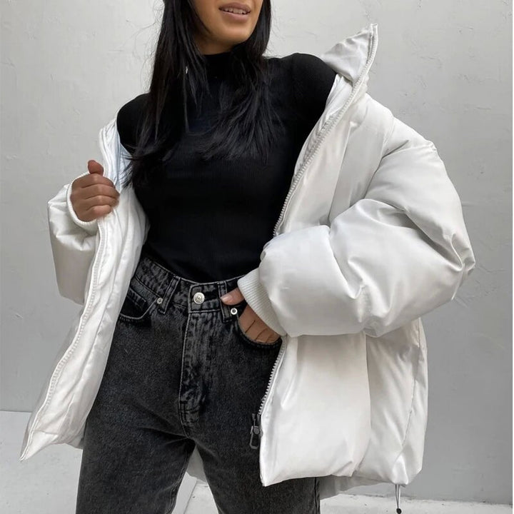 Damernas oversized dunjacka Mirla-Eva Jonsson