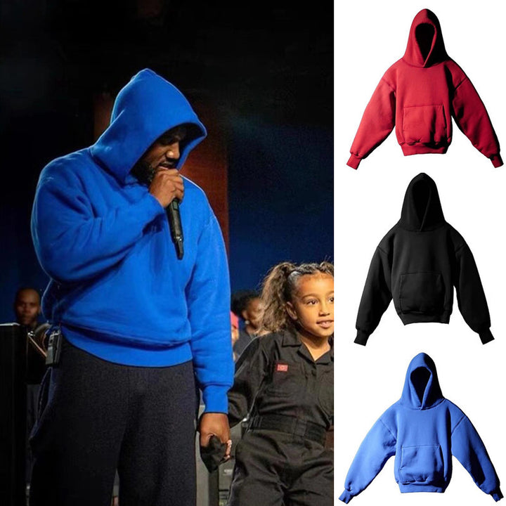 Damernas oversized hoodie med känguruficka och högkvalitativ bomullsblandning Mirla-Eva Jonsson