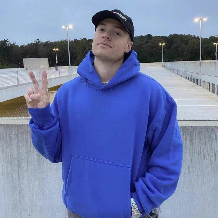 Damernas oversized hoodie med känguruficka och högkvalitativ bomullsblandning Mirla-Eva Jonsson