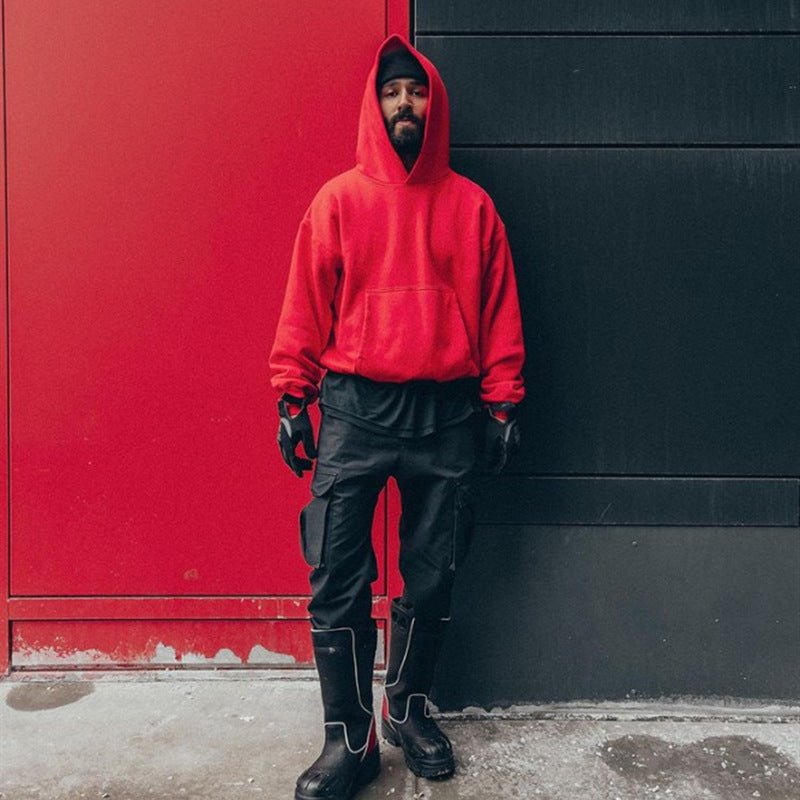 Damernas oversized hoodie med känguruficka och högkvalitativ bomullsblandning Mirla-Eva Jonsson